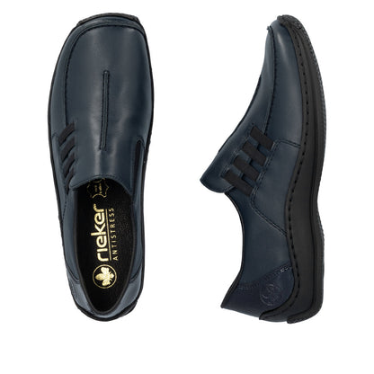 Rieker L1777-14 Navy Slip On Shoes