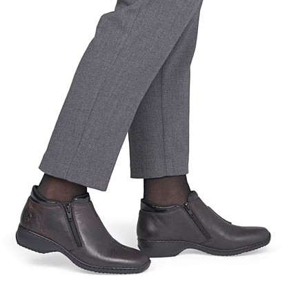 Rieker L3882-25 Brown Zip Boots