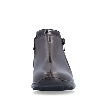 Rieker L3882-25 Brown Zip Boots