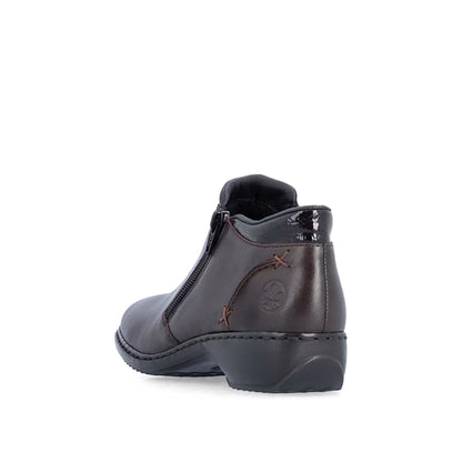Rieker L3882-25 Brown Zip Boots
