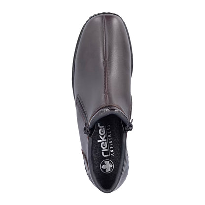 Rieker L3882-25 Brown Zip Boots