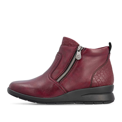 Rieker L4861-35 Wine Red Boots