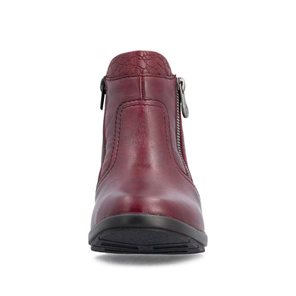 Rieker L4861-35 Wine Red Boots