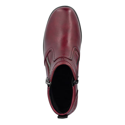 Rieker L4861-35 Wine Red Boots