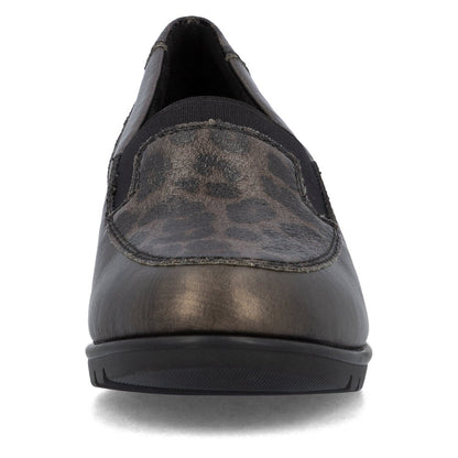 Rieker L5351-90 Bronze Slip On Shoes