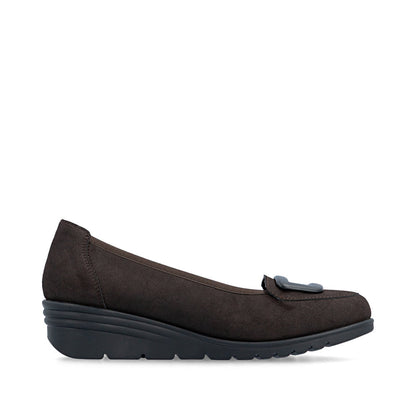 Rieker L5362-25 Nougat Brown Slip On Shoes