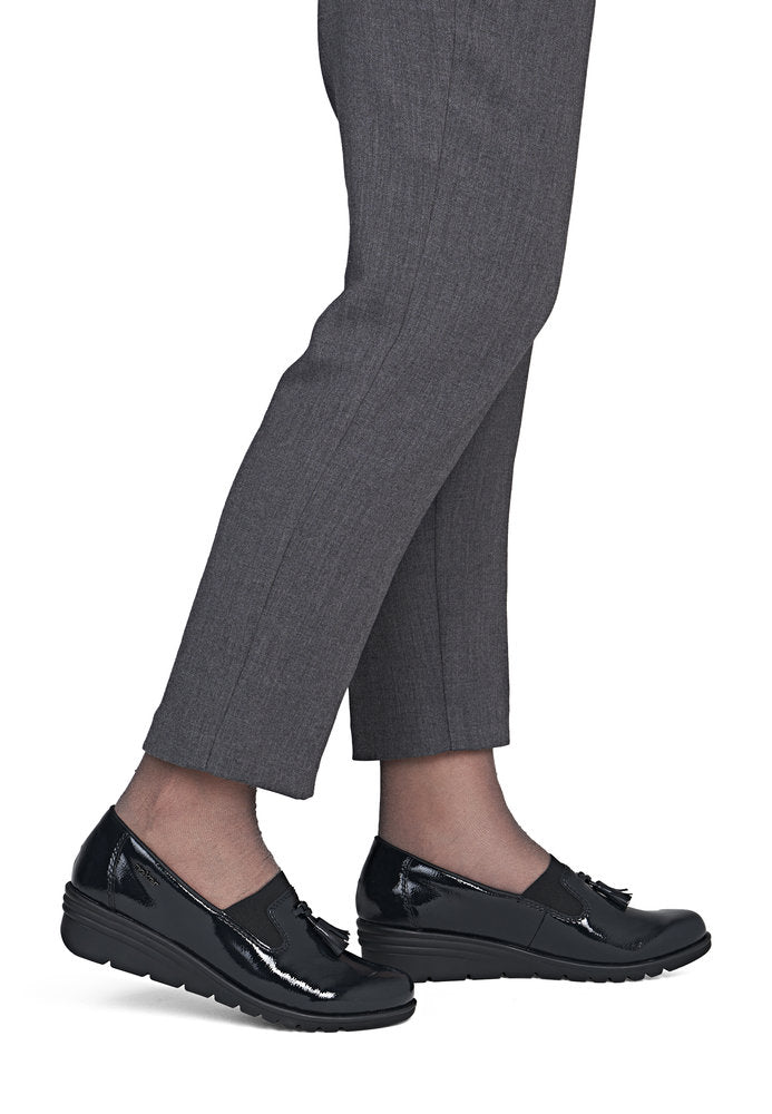 Rieker L5363-14 Navy Slip On Shoes with Tassel