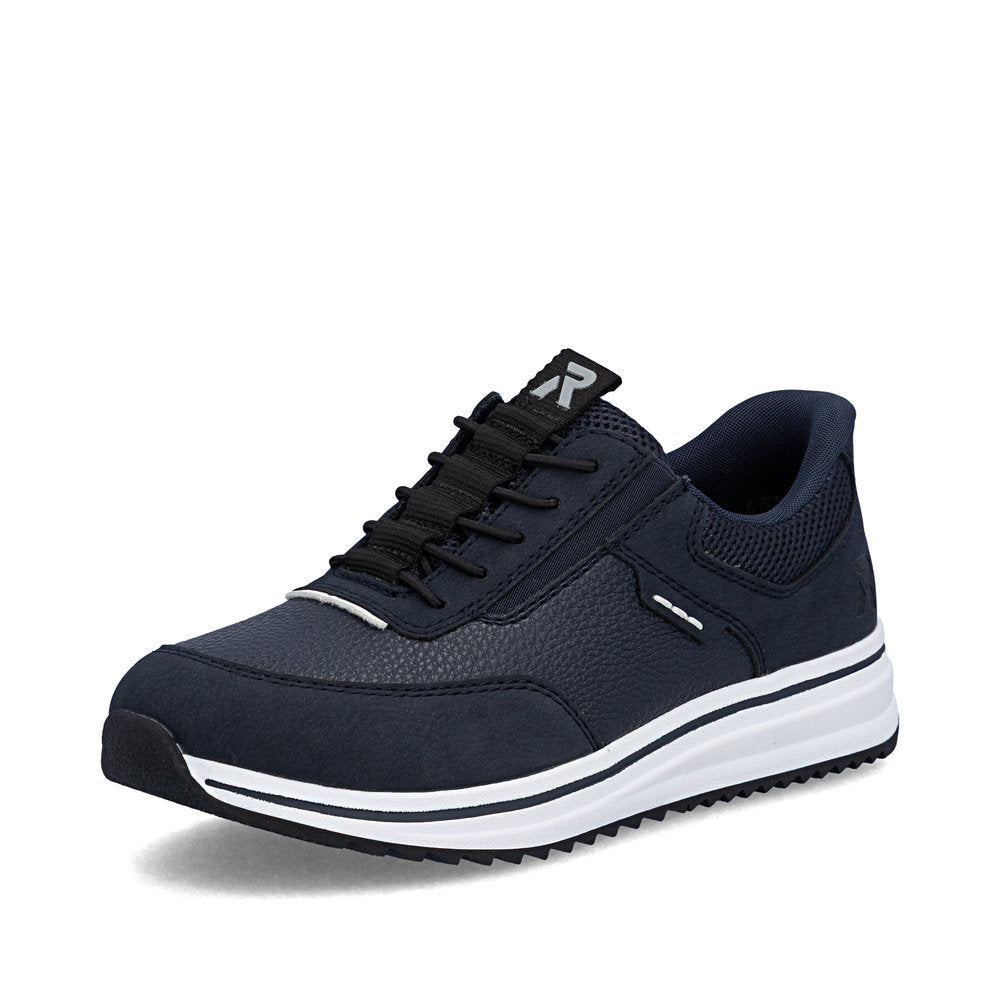 Rieker L5850-14 Navy & White H Fit Sneakers