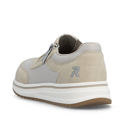 Rieker L5854-62 Ginger Beige H Fit Shoes with Zip
