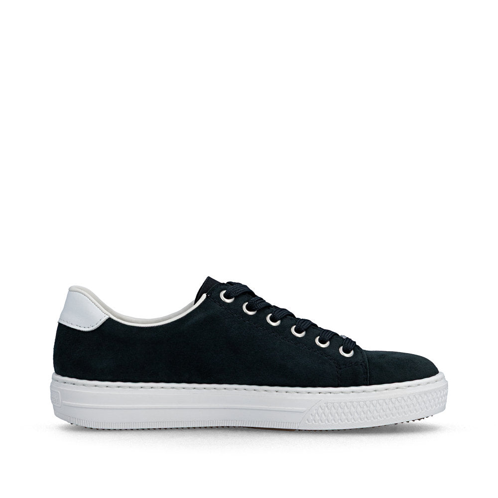 Rieker L59L1-15 Navy F Fit Trainers with Zip