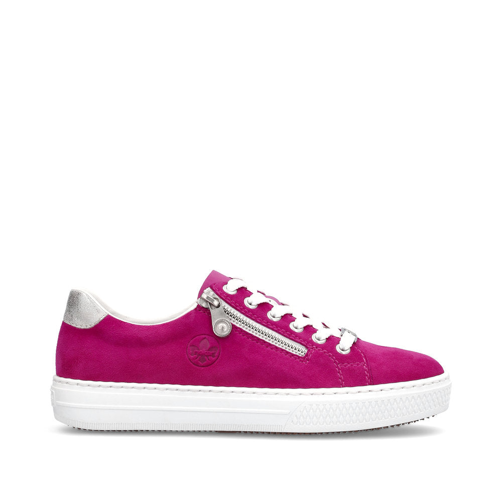 Rieker L59L1-31 Fuchsia Pink Trainers – The Shoe Parlour