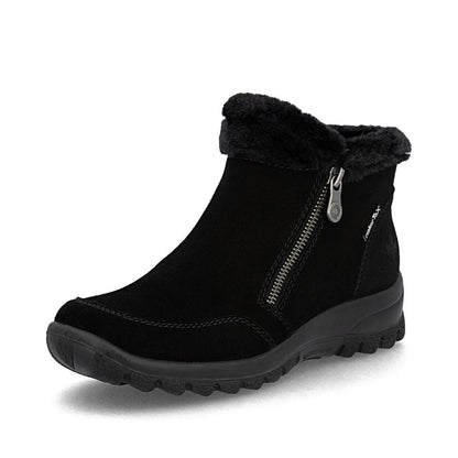 Rieker TEX L7188-00 Black Warm Ankle Boots