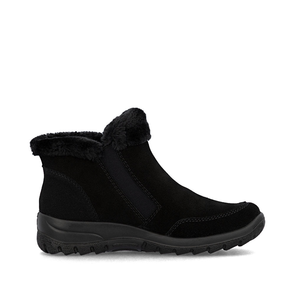 Rieker TEX L7188-00 Black Warm Ankle Boots