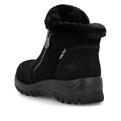 Rieker TEX L7188-00 Black Warm Ankle Boots