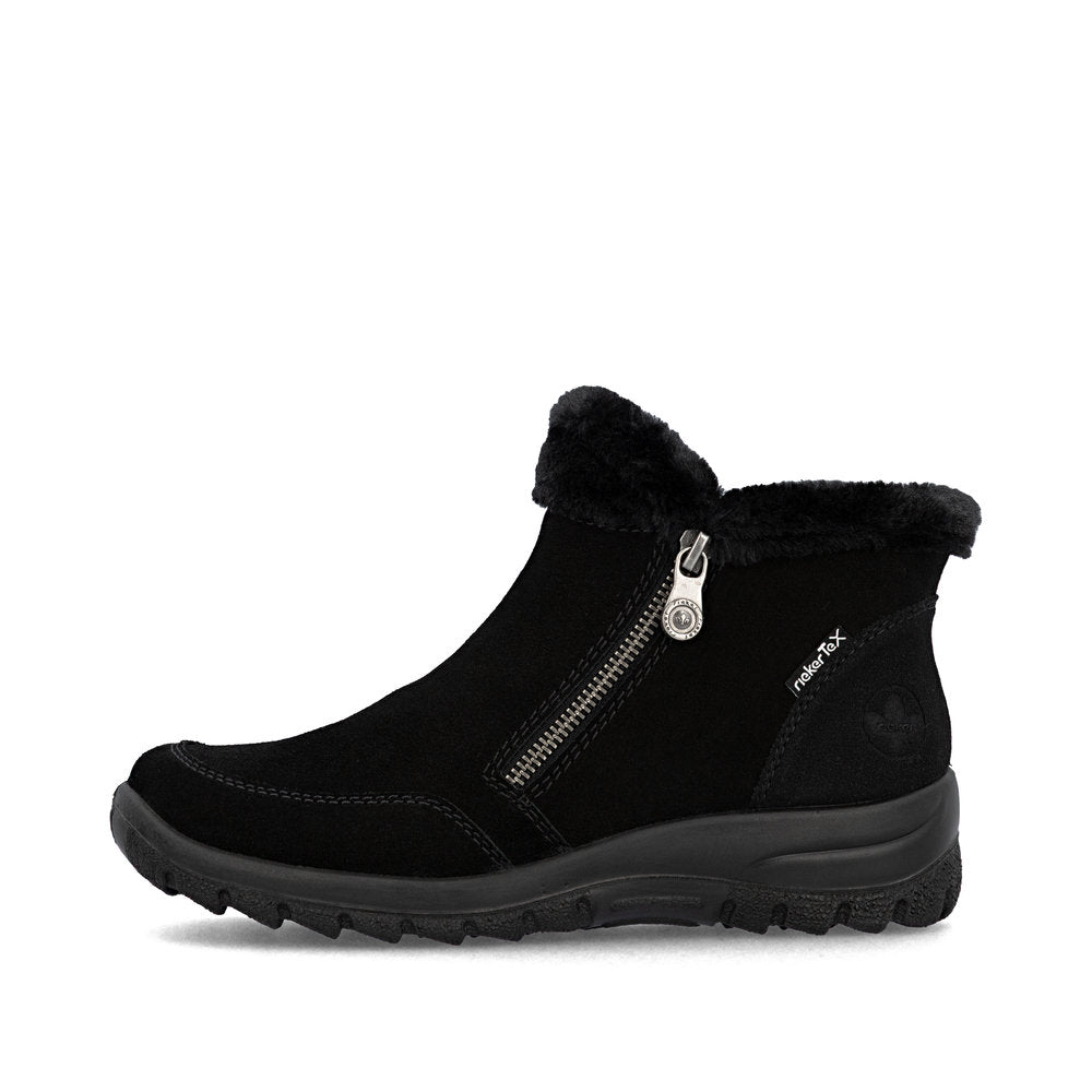 Rieker TEX L7188-00 Black Warm Ankle Boots