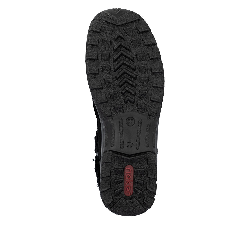 Rieker TEX L7188-00 Black Warm Ankle Boots