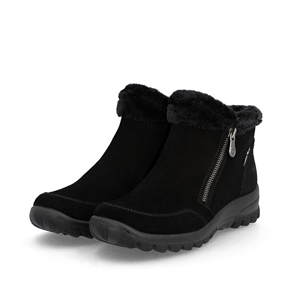 Rieker TEX L7188-00 Black Warm Ankle Boots