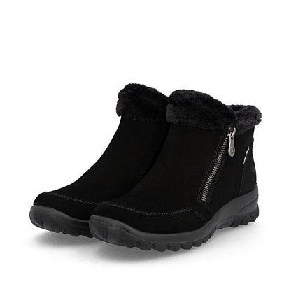 Rieker TEX L7188-00 Black Warm Ankle Boots