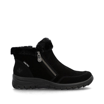 Rieker TEX L7188-00 Black Warm Ankle Boots