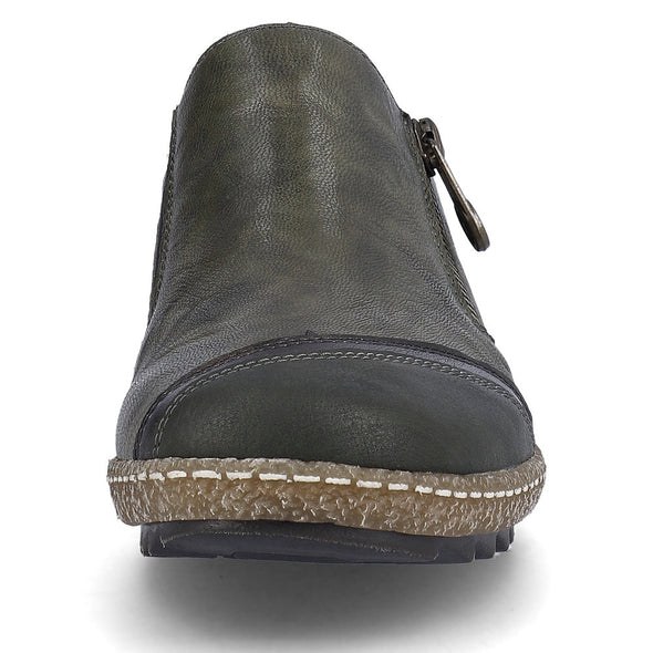 Rieker L7571-54 Tex Green Combi Shoes
