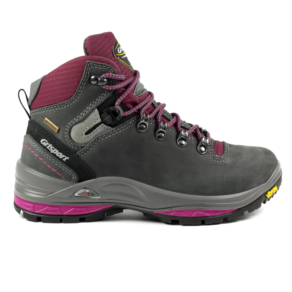 Grisport CLG719GR Lady Glide Grey Waterproof Hiking Boots