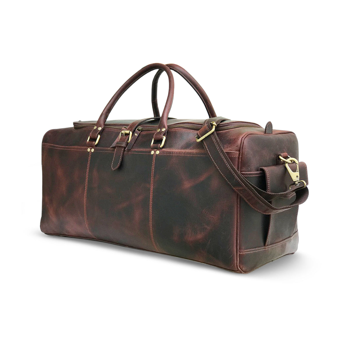 TWM TWM212  Leather Weekend Travel Bag
