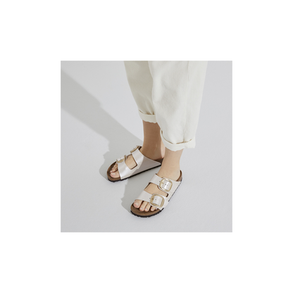 Birkenstock 1020021 Arizona BB BF Pearl White Sandals