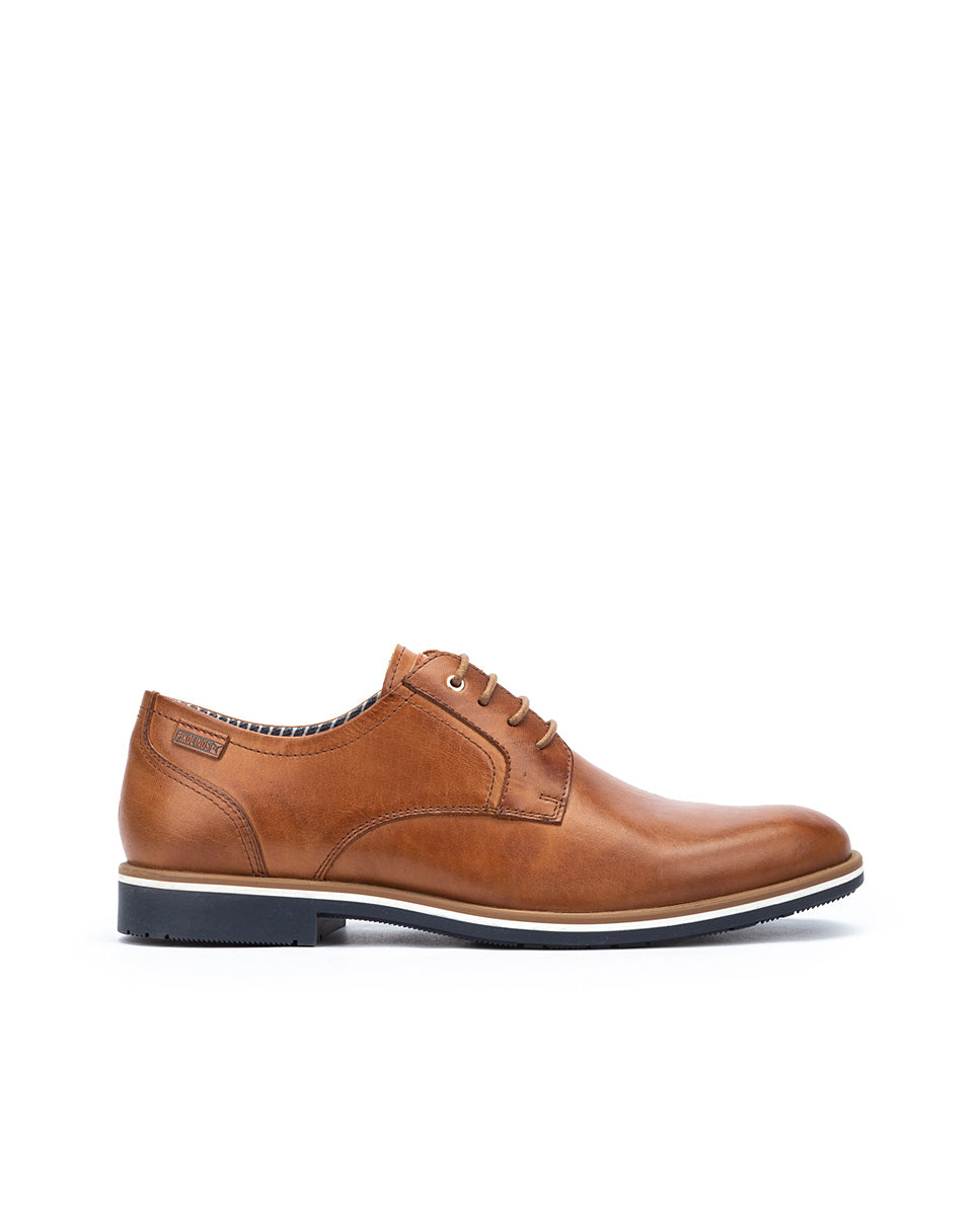 Pikolinos Leon M4V-4130 Tan Brandy Lace Shoes