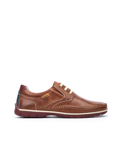 Pikolinos Marbella M9A-4118 Cuero Tan, Navy & Wine Combi Shoes