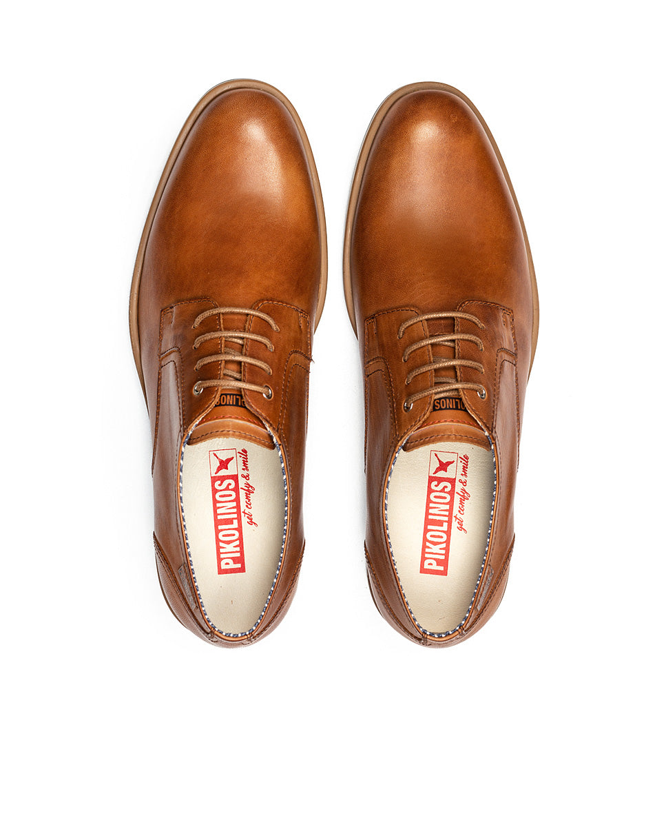 Pikolinos Leon M4V-4130 Tan Brandy Lace Shoes