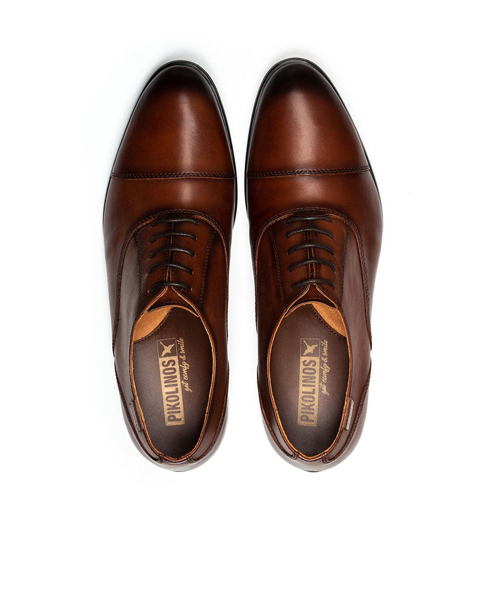 Pikolinos Bristol M7J-4184 Cuero Tan Lace Dressy Shoes