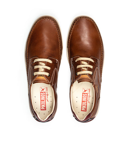 Pikolinos Marbella M9A-4118 Cuero Tan, Navy & Wine Combi Shoes