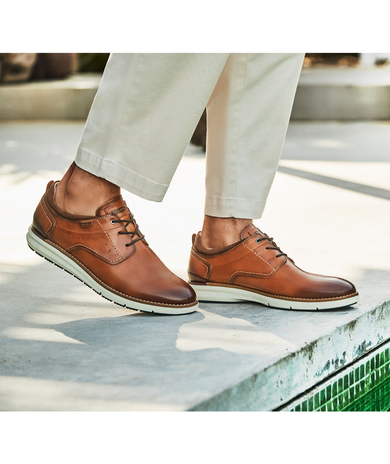 Pikolinos Manacor M1A-4276C1 250 Brandy Lace Shoes