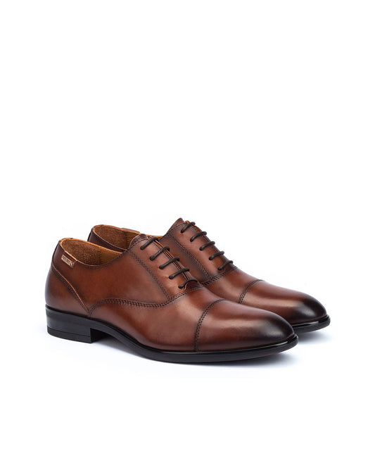 Pikolinos Bristol M7J-4184 Cuero Tan Lace Dressy Shoes