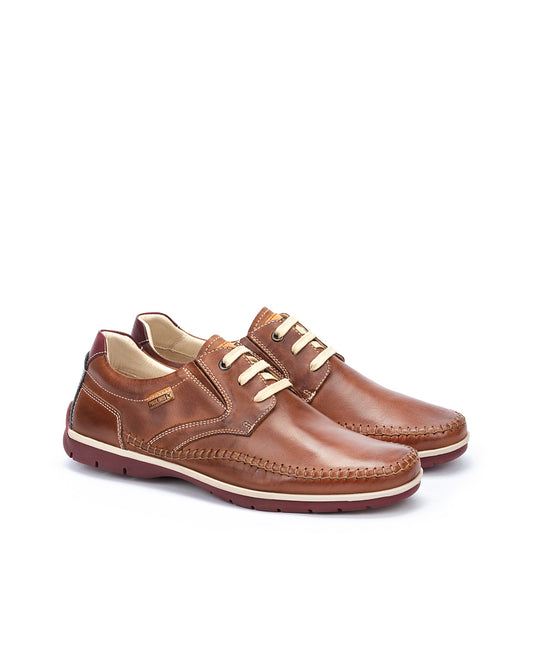Pikolinos Marbella M9A-4118 Cuero Tan, Navy & Wine Combi Shoes