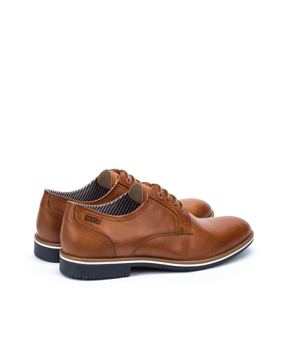 Pikolinos Leon M4V-4130 Tan Brandy Lace Shoes