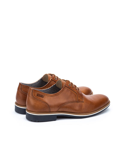 Pikolinos Leon M4V-4130 Tan Brandy Lace Shoes