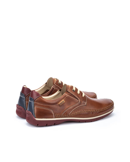 Pikolinos Marbella M9A-4118 Cuero Tan, Navy & Wine Combi Shoes