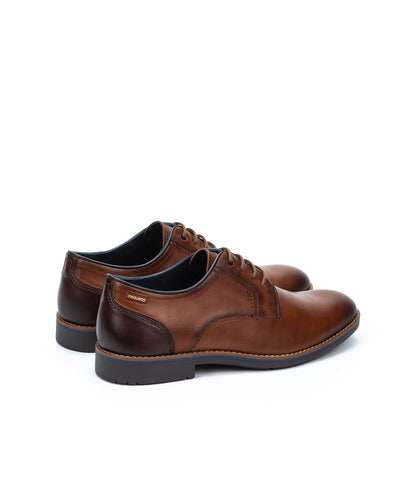 Pikolinos Leon M4V-4074C1 Cuero Tan Lace Shoes