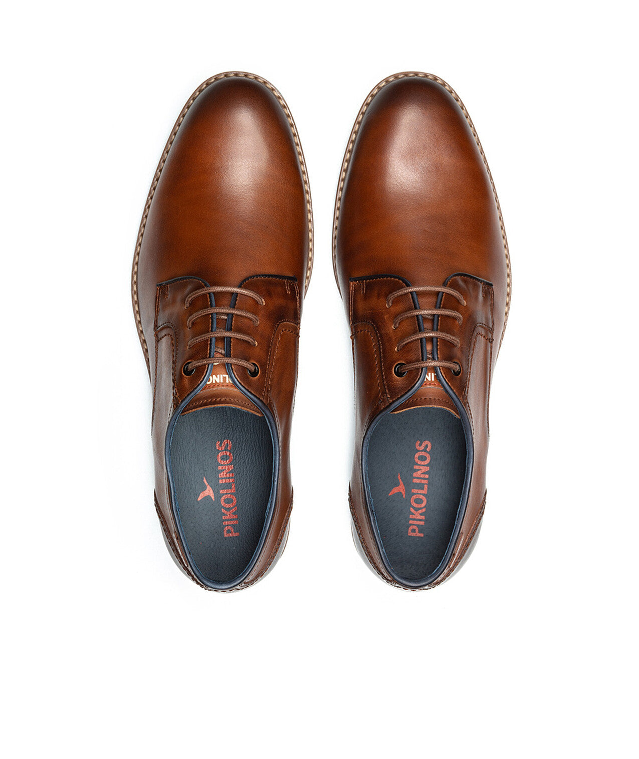 Pikolinos Leon M4V-4074C1 Cuero Tan Lace Shoes