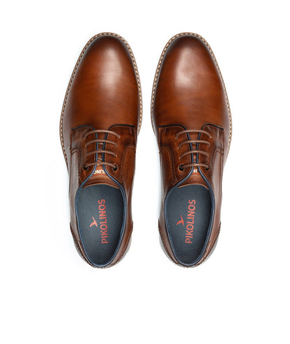 Pikolinos Leon M4V-4074C1 Cuero Tan Lace Shoes