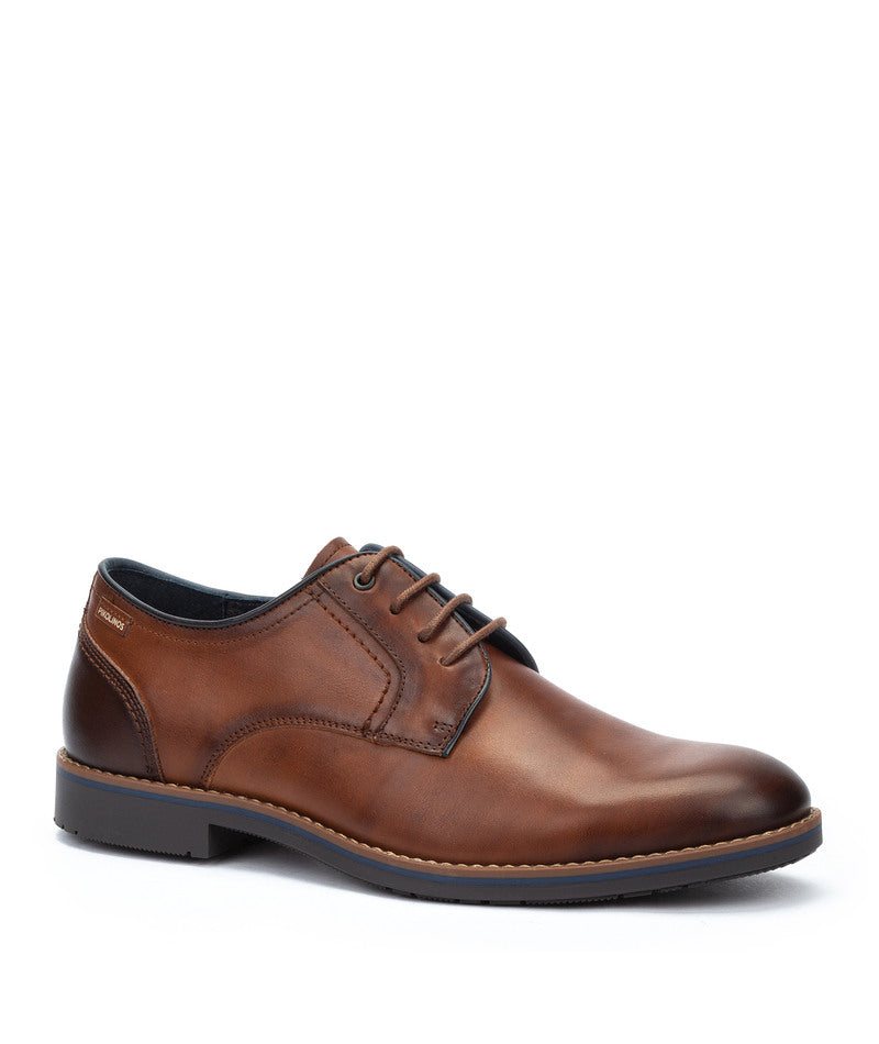Pikolinos Leon M4V-4074C1 Cuero Tan Lace Shoes