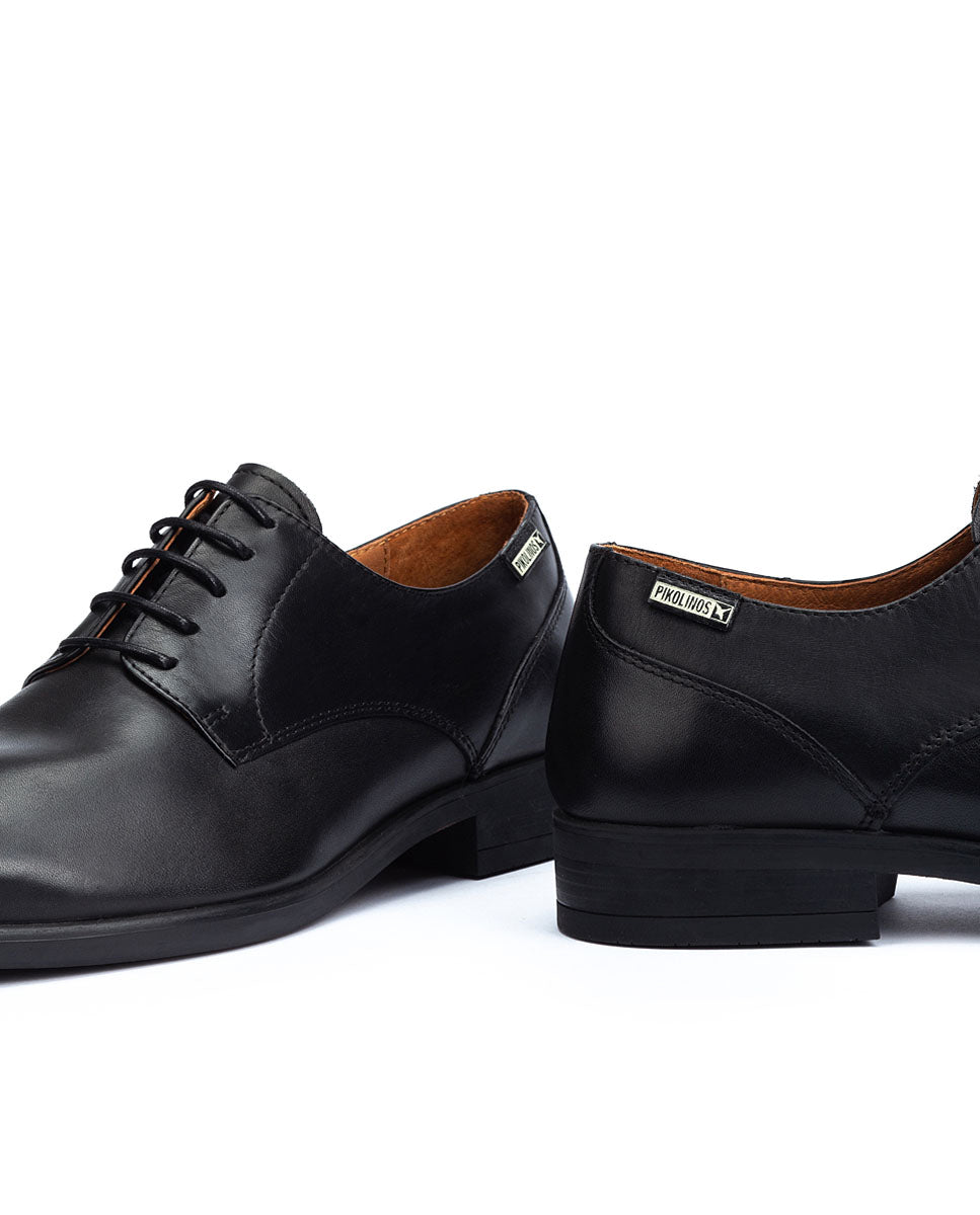Pikolinos Bristol M7J-4187 Black Lace Dressy Shoes
