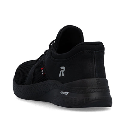 Rieker M8550-00 Black F Fit Trainers