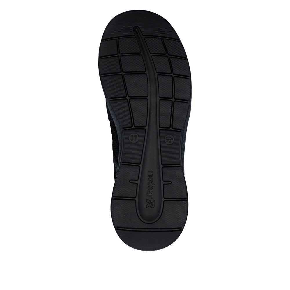 Rieker M8550-00 Black F Fit Trainers