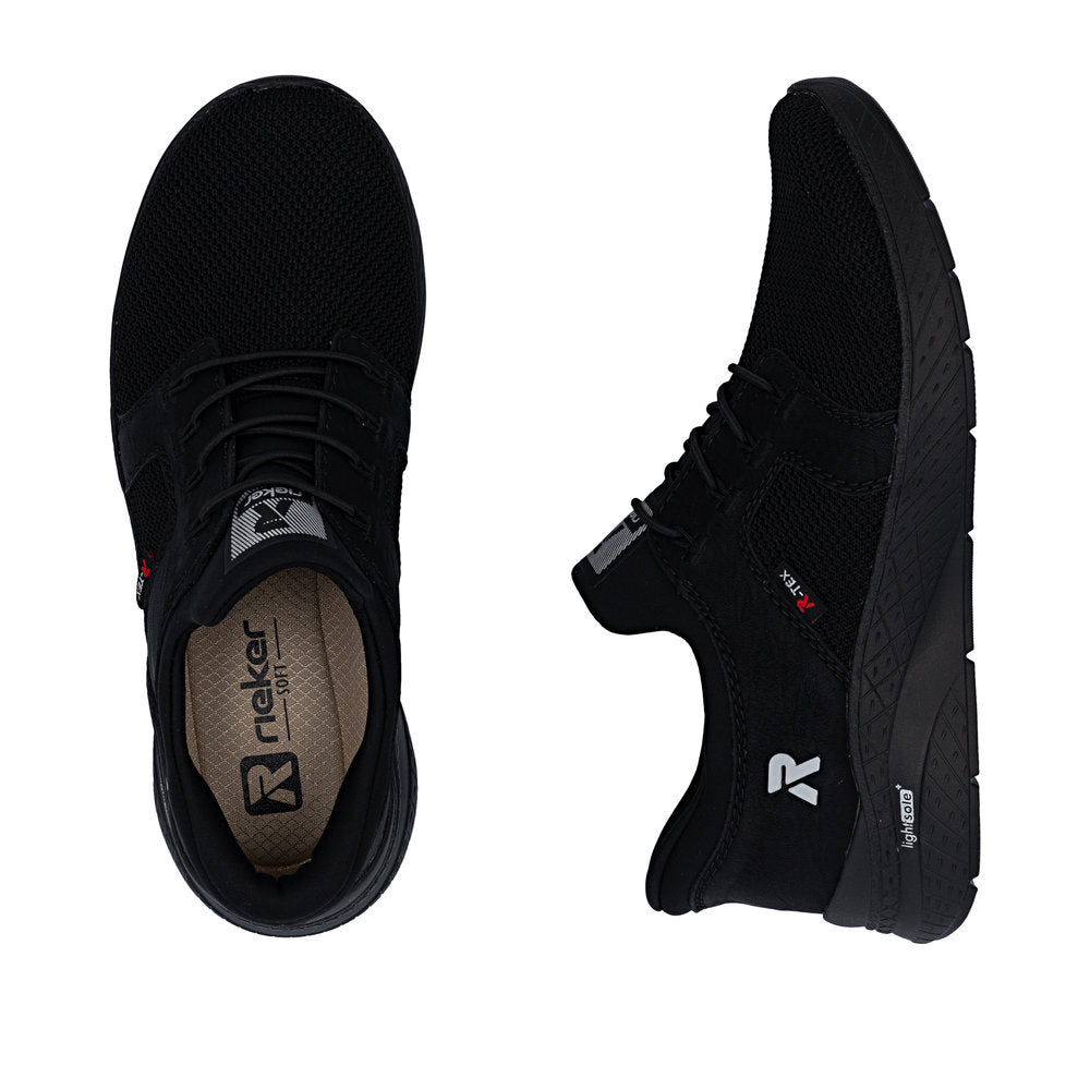 Rieker M8550-00 Black F Fit Trainers