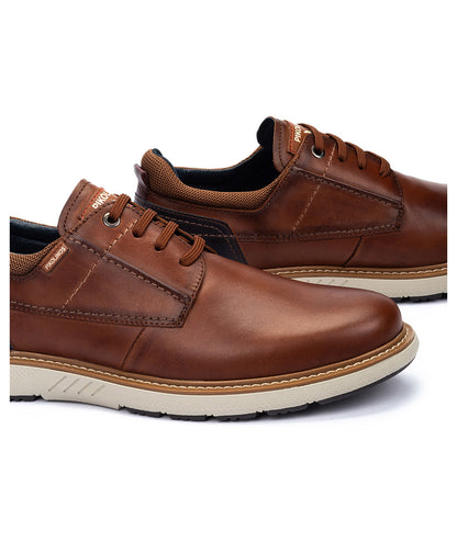 Pikolinos Bilbao M8D-4292C1 Cuero Tan Lace Shoes