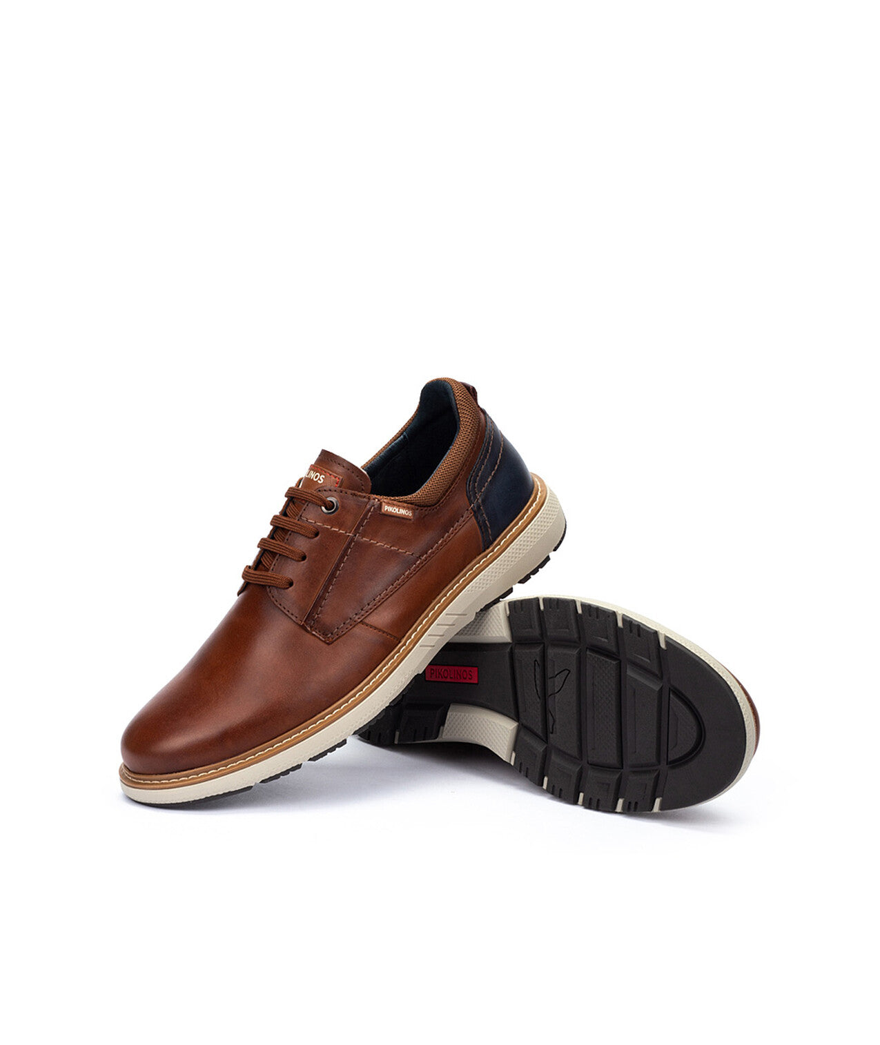Pikolinos Bilbao M8D-4292C1 Cuero Tan Lace Shoes