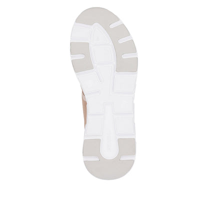 Rieker Soft M9000-31 Rose Combi Sneakers with White Sole