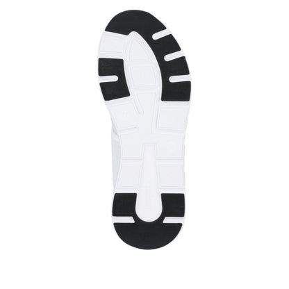 Rieker Soft M9000-80 White Sneakers with White Sole